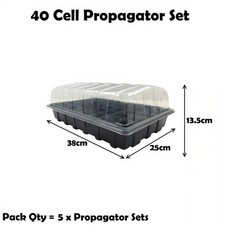 Propagator Set x 5 Lids , Seed