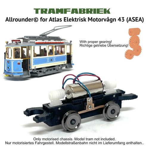 Motorised chassis for - , atlas