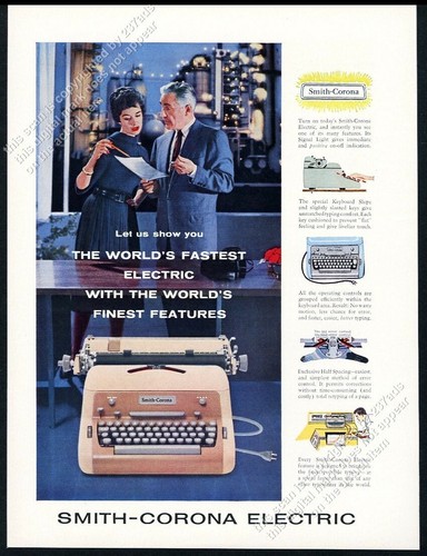 1958 smith corona electric - 1958,