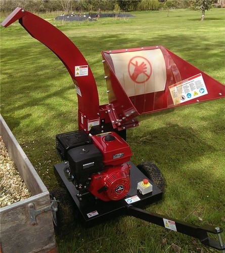 Petrol wood chipper - petrol,