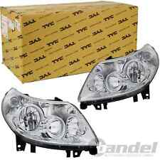 2x TYC HEADLIGHTS LEFT + RIGHT WITH LWR for Fiat Ducato Citroen Jumper 06-10