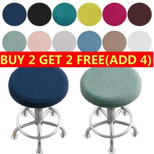 Round chair cover bar stool - bar,