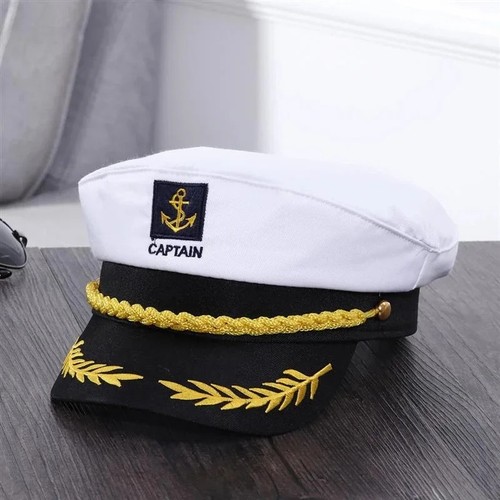 Navy captain hat - navy,