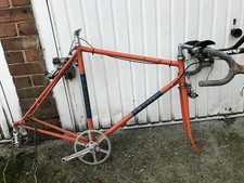 Evans vintage steel road frame