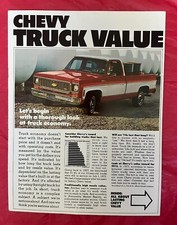 1974 Chevrolet "PICKUPS" -