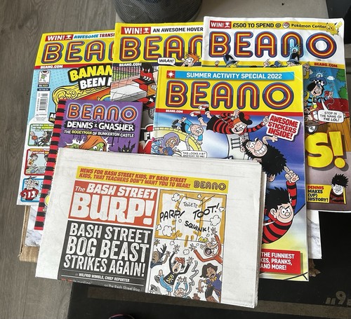 Beano comics newspaper comic - comics,