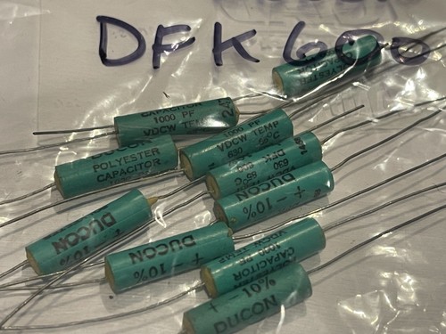 Vintage ducon capacitors - 10,