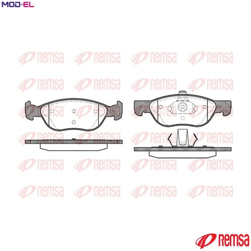 Brake pad set - brake,