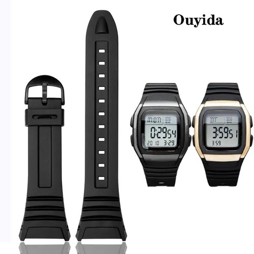18mm silicone rubber watch - 18mm,