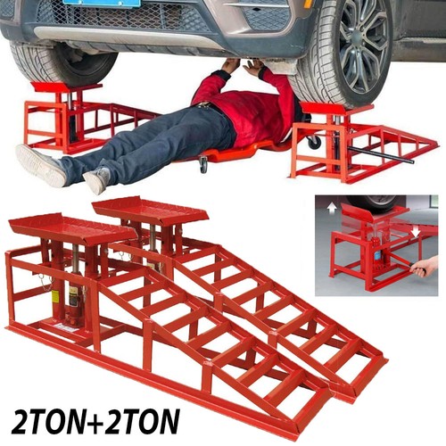 Ton hydraulic car ramps 2pc - 4,