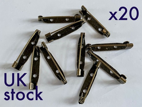 Iron brooch hook bar pins - x,