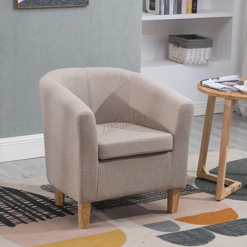 Tub chair linen fabric sofa - chair,