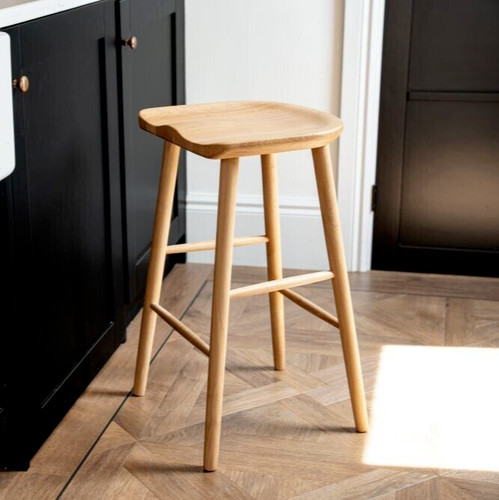 Oak breakfast bar stool wooden - breakfast,