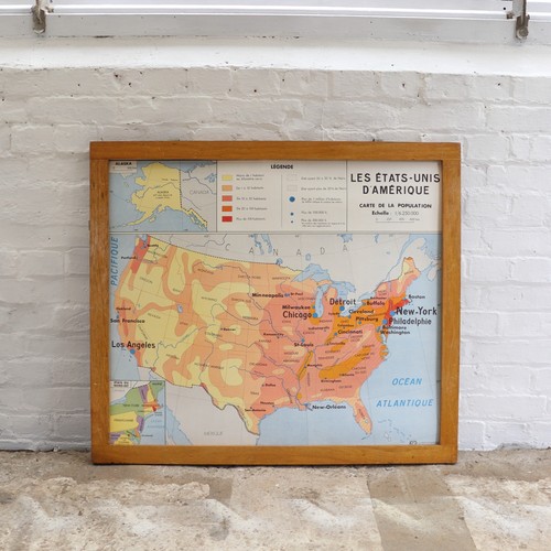 Vintage double sided - sided, french