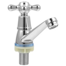 Bathroom Sink Faucet Cold Water Single Hole Tap Washing Basin Replacement for