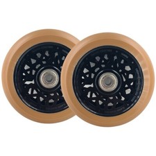 Slamm 110mm 88A Cryptic Hollow Core Stunt Scooter Wheels Gum/Black  Pair - SALE!