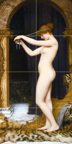 Venus binding her - venus,