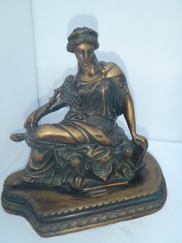 19th antique bronze seated - 19th,