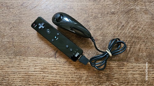 Nintendo wii official black - wii,