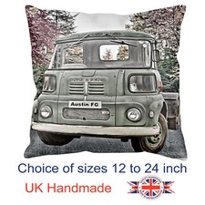 Car Art Classic Austin FG Cushion Austin FG Pillow Personalised Unofficial