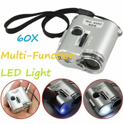 Mini 60x microscope magnifier - 60x,