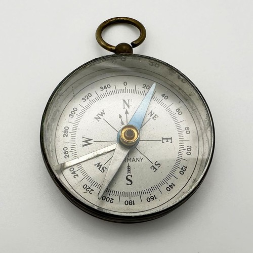 Vintage german pocket compass - german,
