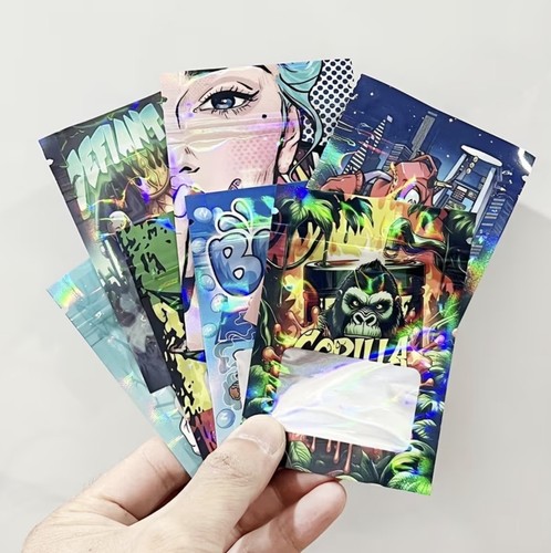 50x mylar bags resealable - mylar,
