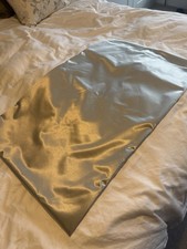 Rubber Proofed Silver Satin