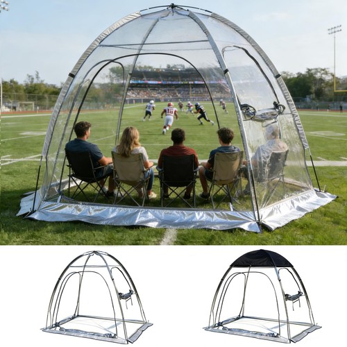 Transparent sports tent large - sports, tent,