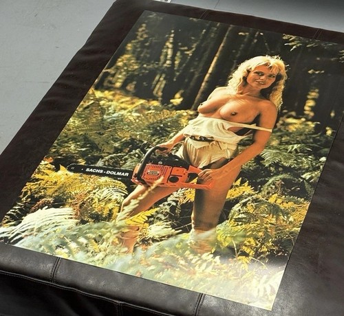 Sachs dolmar chainsaw poster - sachs,