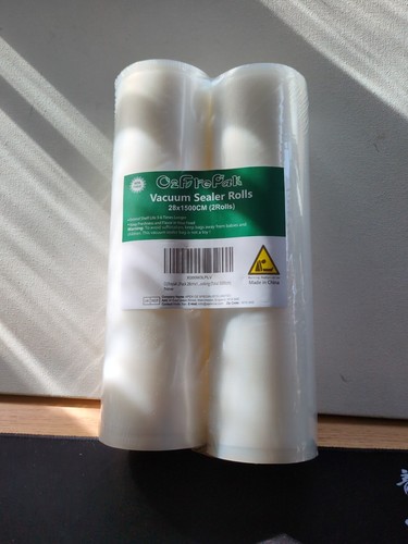 Vacuum sealer bag rolls - bag, 28cm