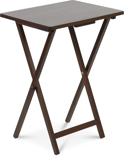 Wooden folding snack - wooden, tv
