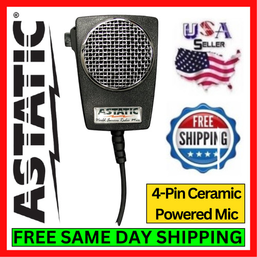 Astatic d104m6b pin - d104m6b-4, 4-pin