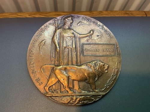 Ww1 memorial plaque death - plaque,