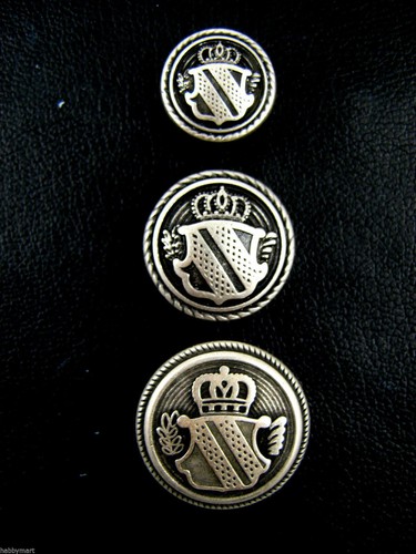 Round silver metal - silver, military