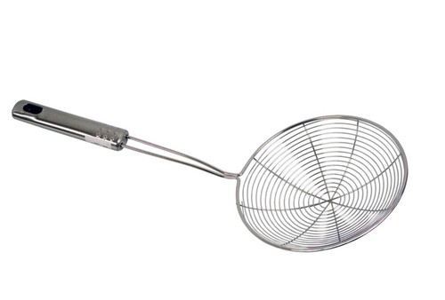 Mesh wire strainer ladle - ,