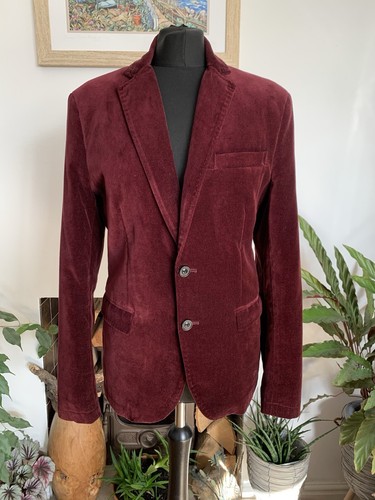 Zara man red - red, burgundy