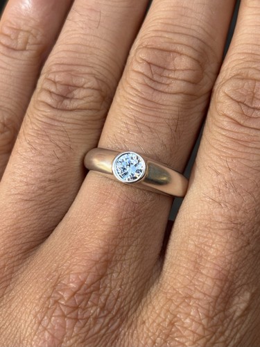 Vintage sterling silver set - silver, cz