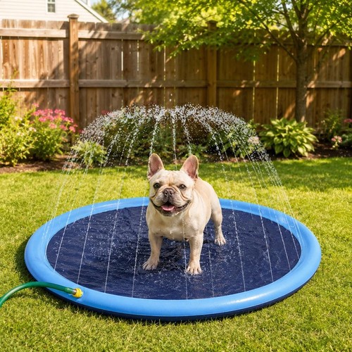 Large sprinkler play - large, mat