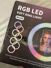 RGB LED Soft Ring Light