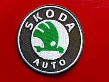 SKODA AUTO CAR MANUFACTURER MOTORSPORT RACING RALLY EMBROIDERED PATCH UK SELLER 