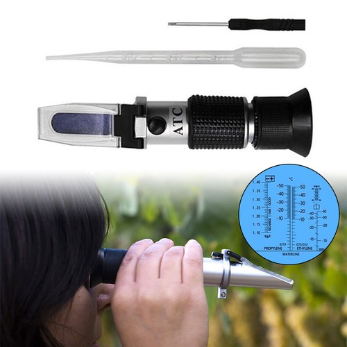 Handheld glycol refractometer - glycol,