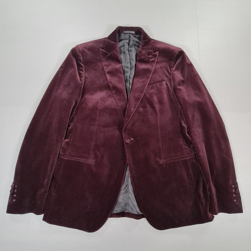 Reiss mens blazer burgundy - mens,