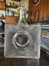 Vintage Iittala Glass Bottle /