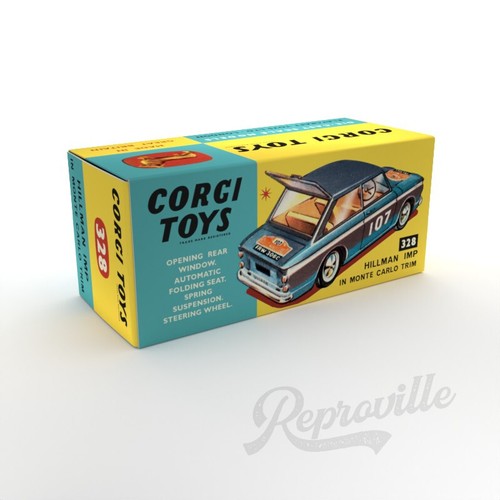 Repro box for - repro, corgi