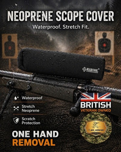 Rifle scope cover - cover, neoprene