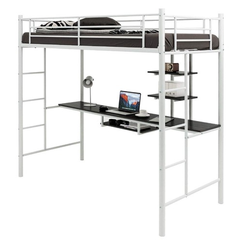Metal bunk bed frame high - metal,