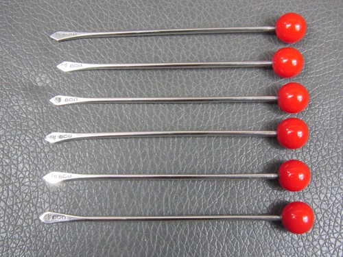 Set art deco sterling - 6, silver
