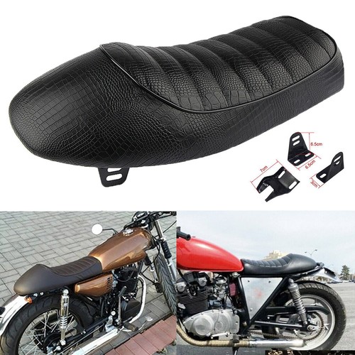 Flat brat motorcycle seat - flat,