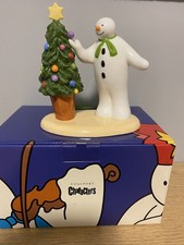 Coalport Snowman , Figurine